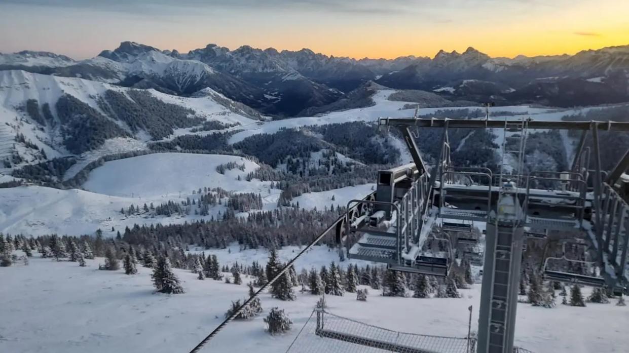  Ski Lagorai Resort, Castello Tesino, Italy. 