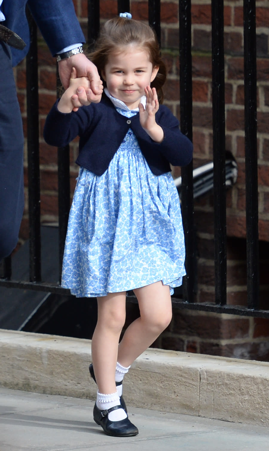 Princess Charlotte benefits from a new law passed in 2013 that protects her position in line to the throne. (Photo: Getty Images)