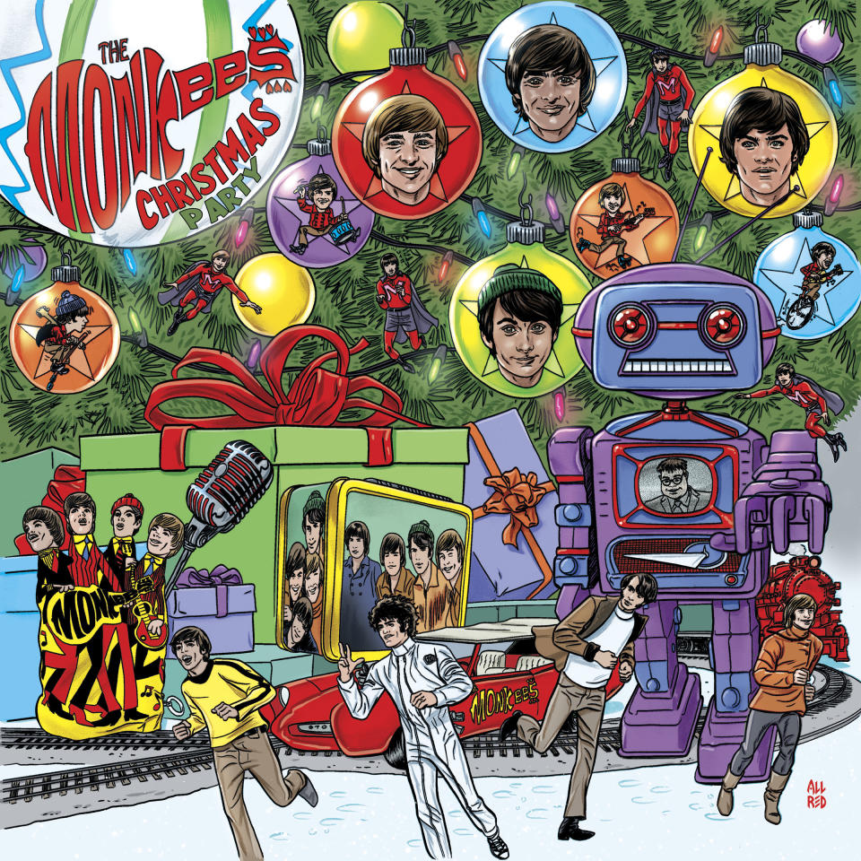 This cover image released by Rhino Records shows "Christmas Party" by The Monkees. (Rhino Records via AP)