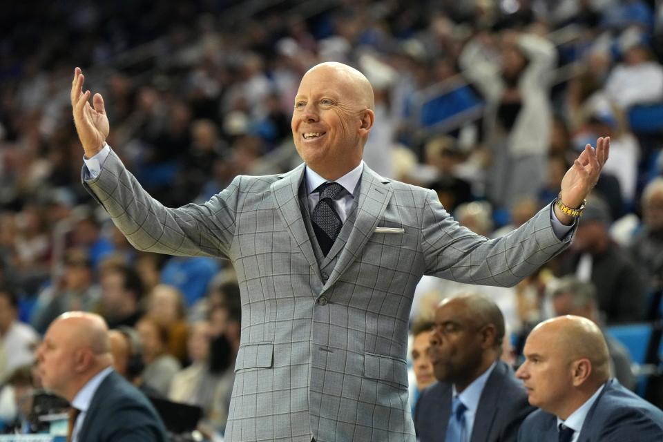 UCLA Bruins head coach MIck Cronin