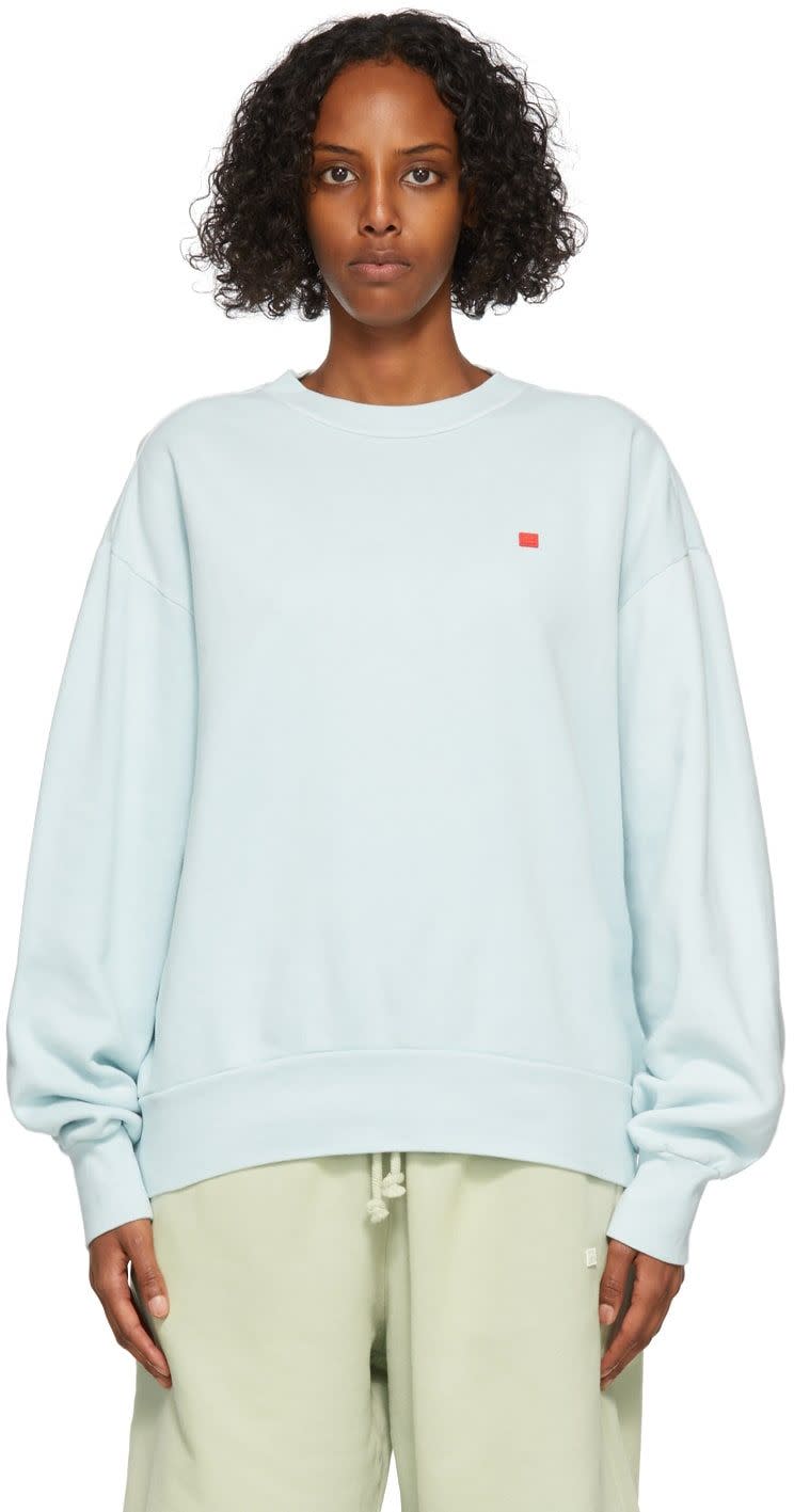 Blue Tiny Patch Sweatshirt