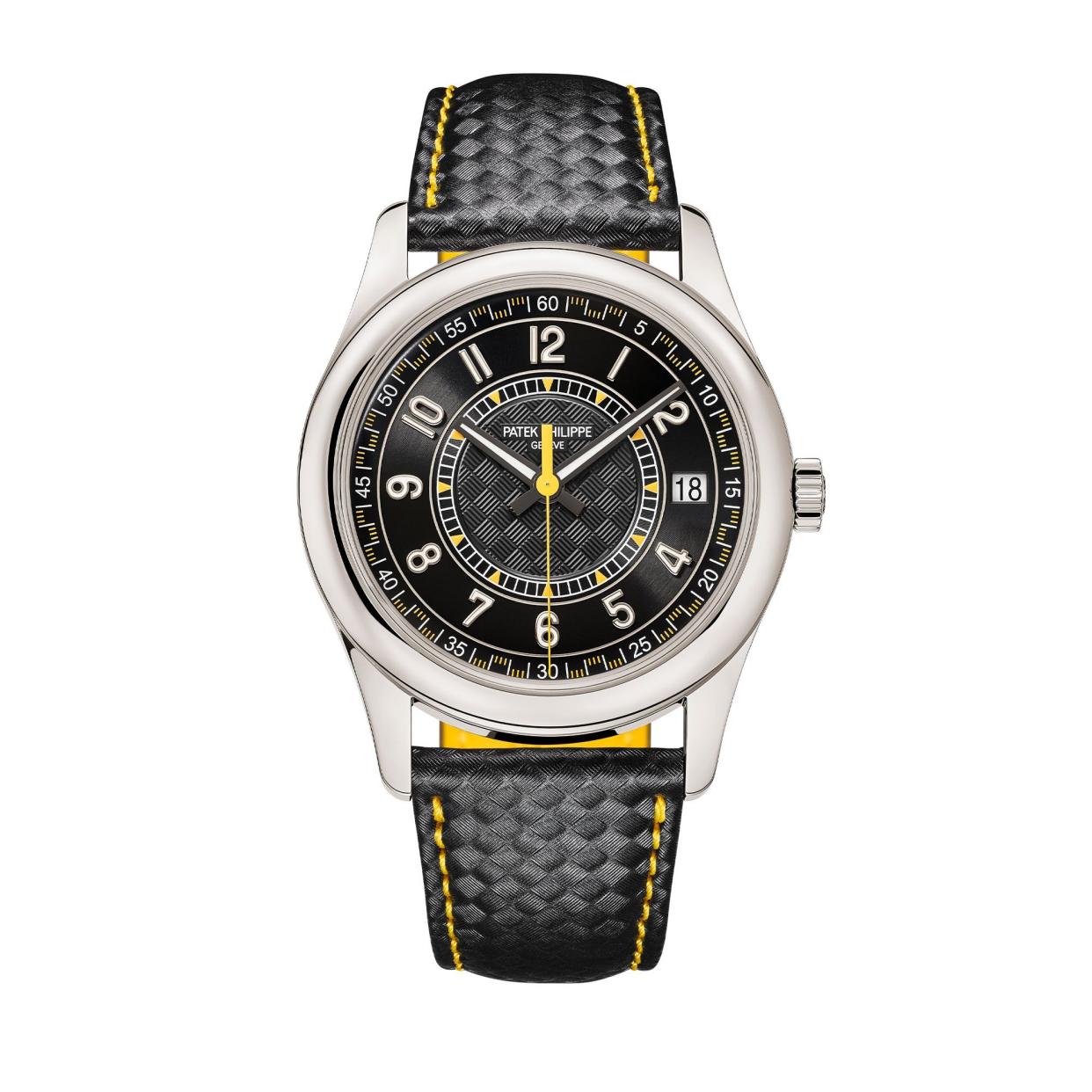 <p><a href="https://www.patek.com/en/collection/calatrava/" rel="nofollow noopener" target="_blank" data-ylk="slk:Shop Now;elm:context_link;itc:0;sec:content-canvas" class="link rapid-noclick-resp">Shop Now</a></p><p>Calatrava Watch</p><p>PATEK PHILIPPE</p><p>$37850.00</p>