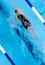 OMAHA, NE - JUNE 30: Missy Franklin competes in preliminary heat 19 of the Women's 200 m Backstroke during Day Six of the 2012 U.S. Olympic Swimming Team Trials at CenturyLink Center on June 30, 2012 in Omaha, Nebraska. (Photo by Jamie Squire/Getty Images)