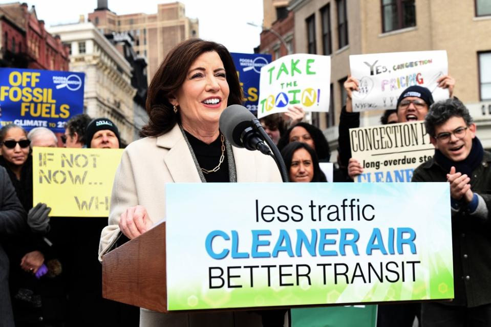 Megabus/Coach USA has appealed to Gov. Kathy Hochul’s office to reconsider imposing a toll on private buses that bring passengers. Matthew McDermott