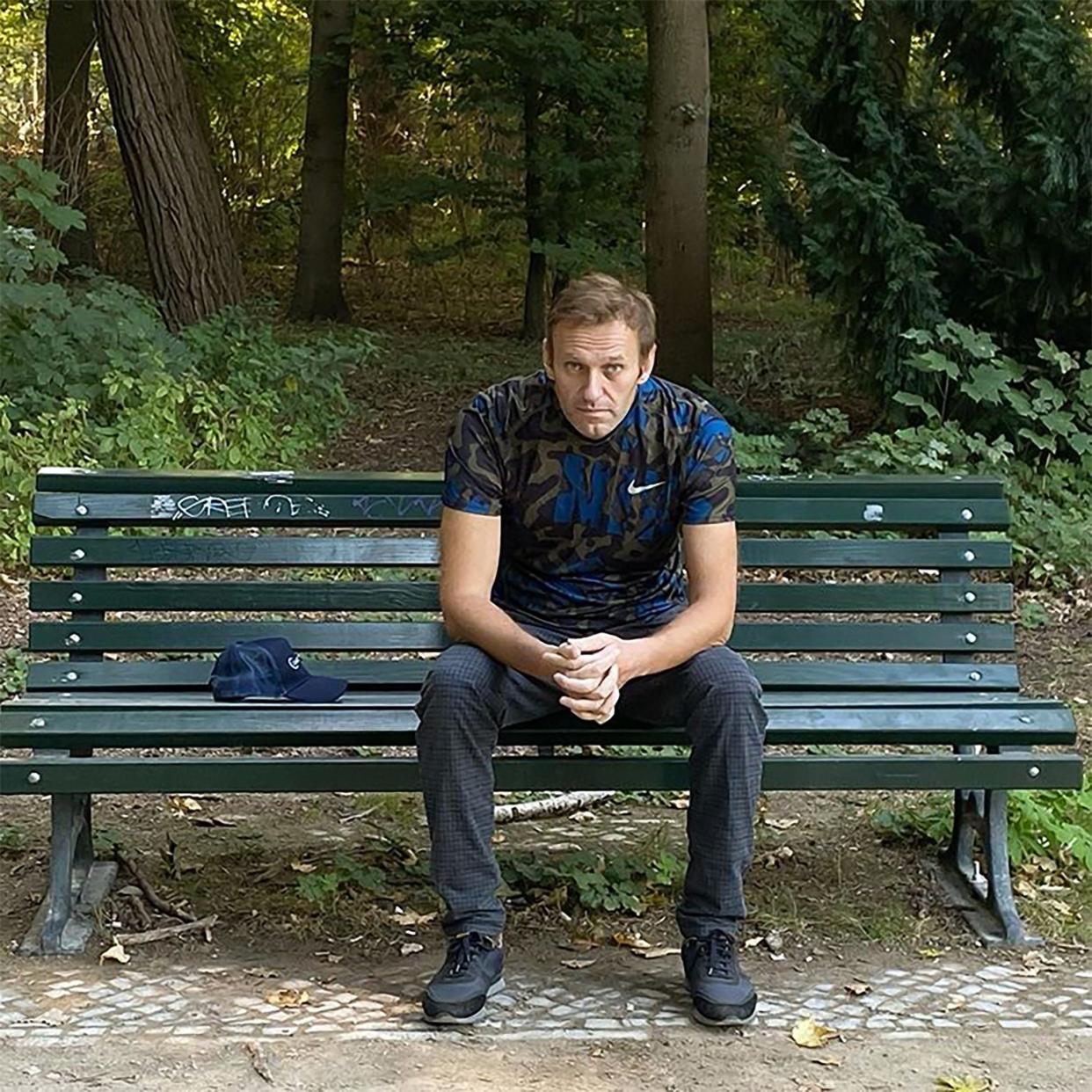 Alexei Navalny (Instagram account @navalny/AFP v)