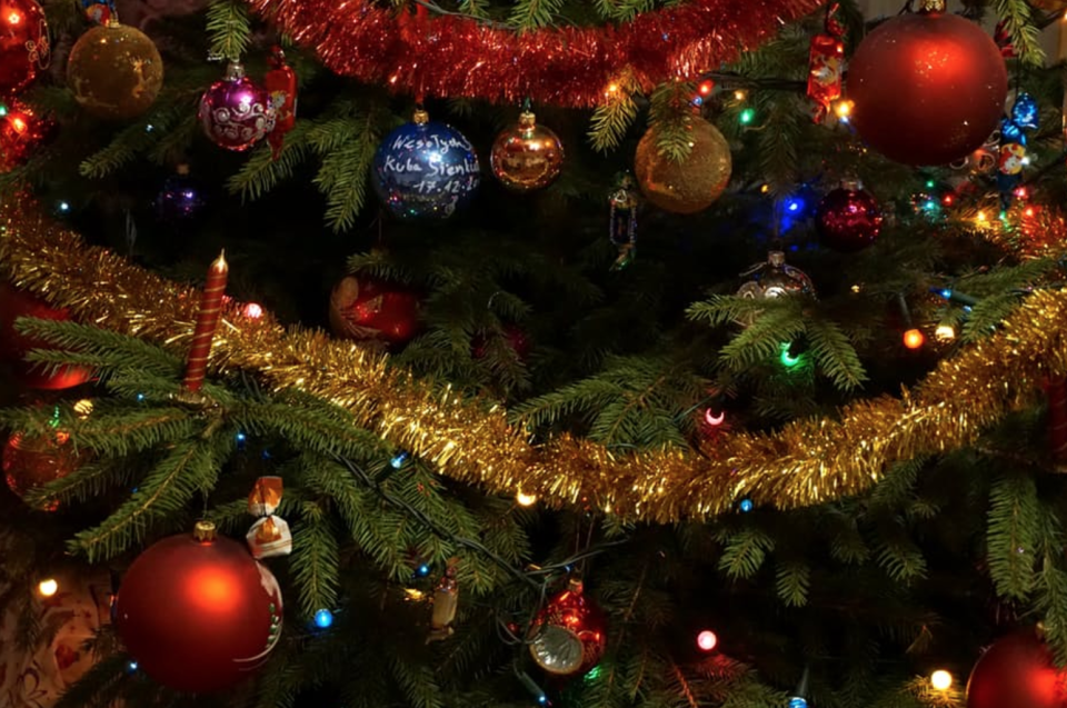 <p>Decorating the tree is an event The placement of decorations is a delicate art requiring balance and a keen eye. You regularly take steps backwards to criticise your work and tweaks continue throughout December. </p>