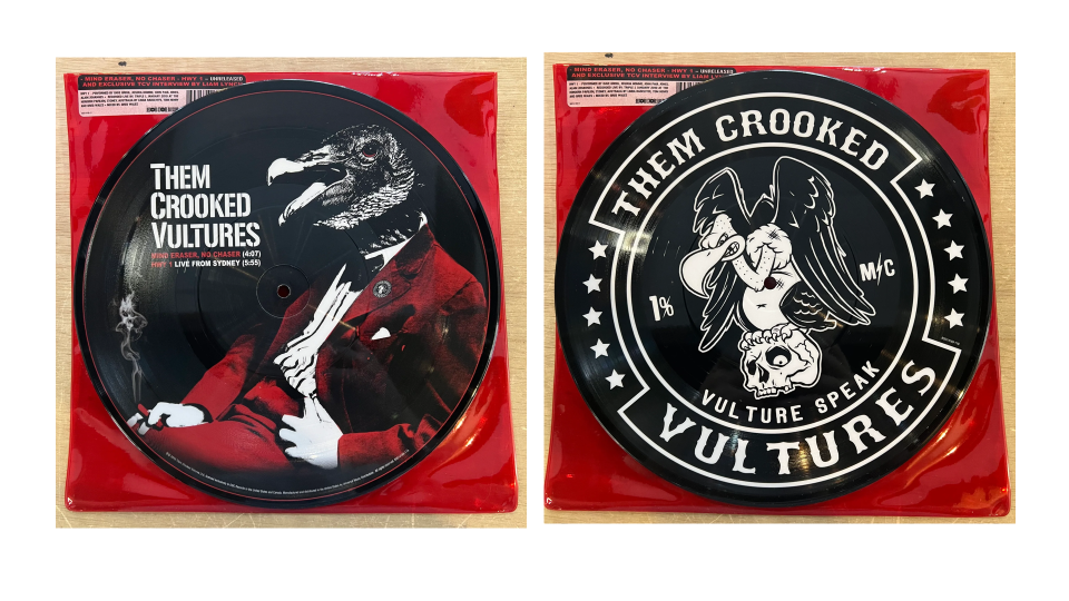 Them Crooked Vultures limited edition picture disc for RSD 2010