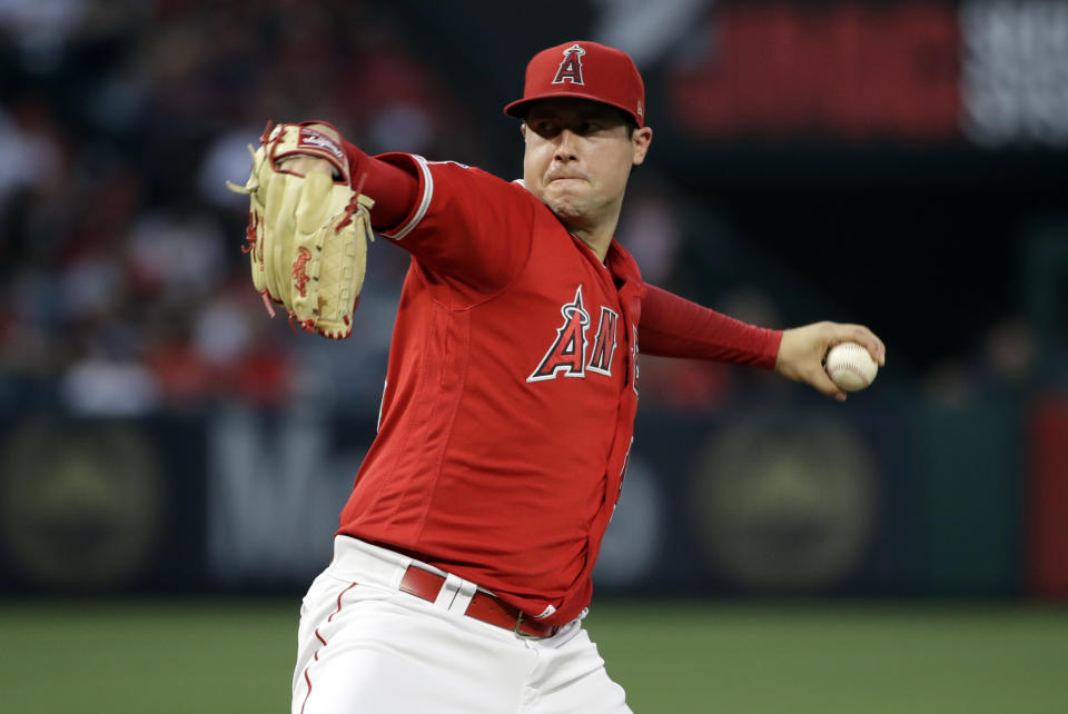 Criminal charges could be looming over the death of Tyler Skaggs. (AP Photo/Marcio Jose Sanchez, File)