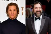 Las oscarizadas <em>celebrities </em>llegaron al mundo en 1969, pero creemos que Javier Bardem aparenta algunos años más que Matthew McConaughey. (Foto: Slaven Vlasic / Kurt Krieger / Getty Images)