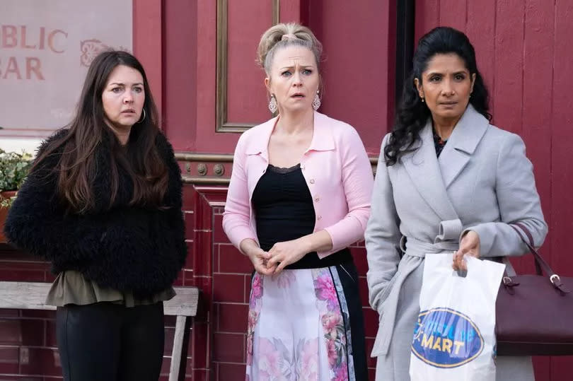 Stacey Slater (LACEY TURNER);Linda Carter (KELLIE BRIGHT);Suki Kaur Panesar (BALVINDER SOPAL)