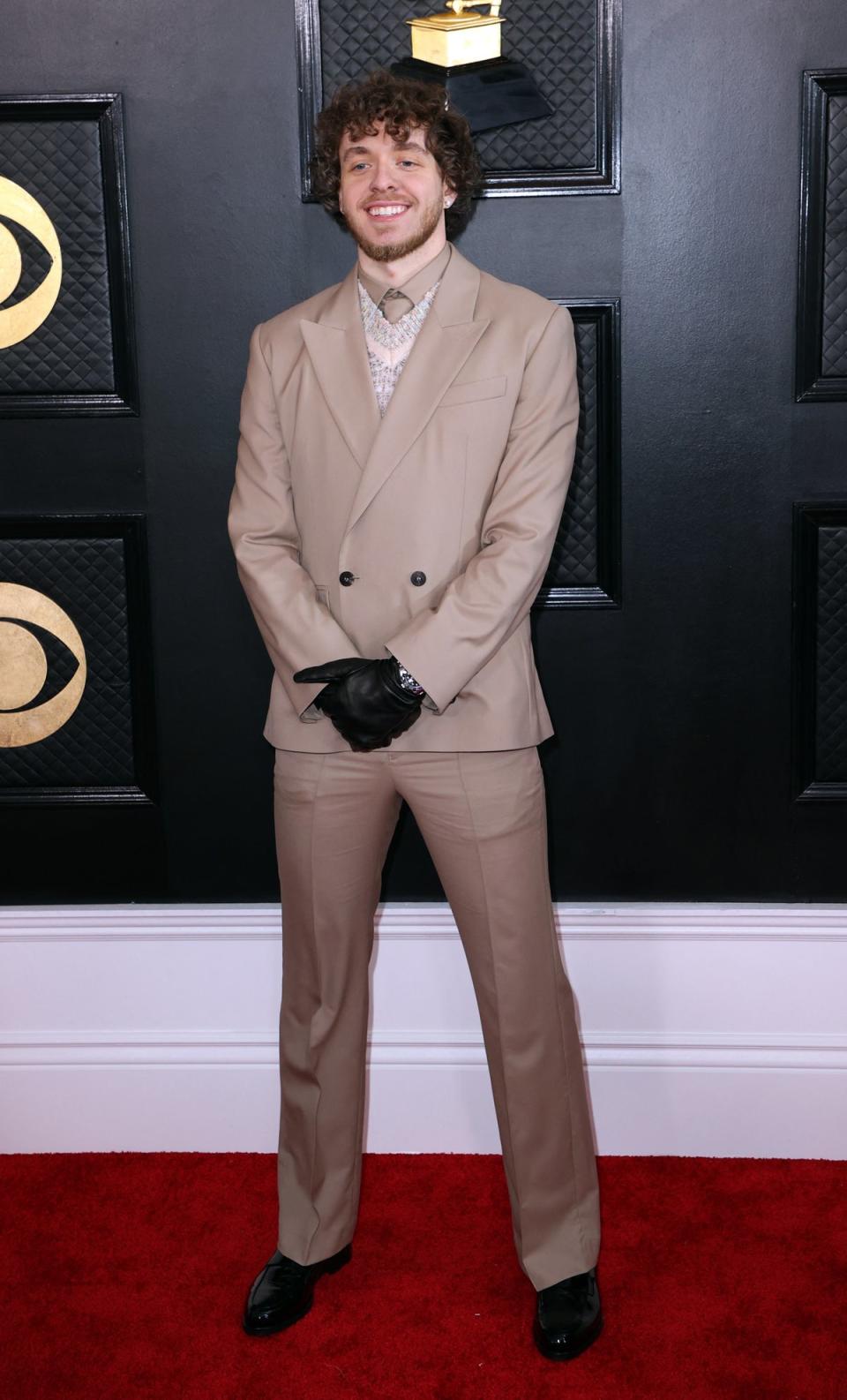 Jack Harlow attends the 65th Annual Grammy Awards in LA in February (David Swanson / Reuters)