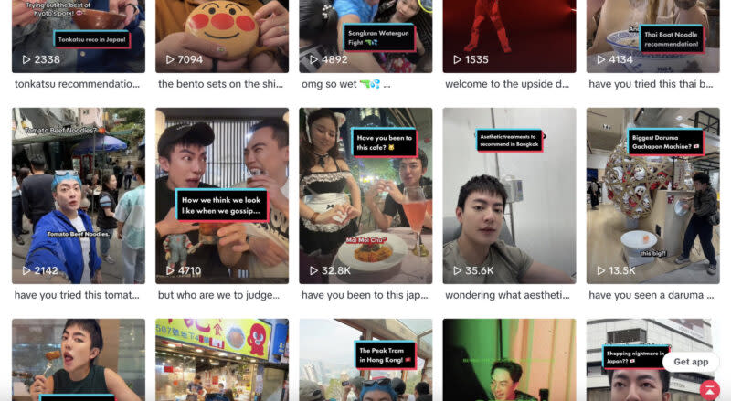 tiktok food influencers - dtheroycelee