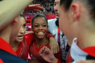 <div class="caption-credit"> Photo by: Getty Images</div>"Dreams do come true," Olympic gymnast Aly Reisman tweeted along with a photo of the U.S. women's gymnastics team -- the first to win the gold since 1996. The TV interviews and appearances are exiting, but the joy on their faces in these candid photos after their win were what really inspired all of us. (See <span>more of the photos at Yahoo! Shine</span>.) <br>