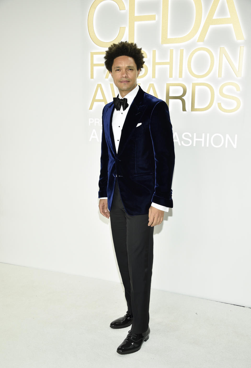 Trevor Noah attends the CFDA Fashion Awards at Cipriani South Street on Monday, Nov. 7, 2022, in New York. (Photo by Evan Agostini/Invision/AP)