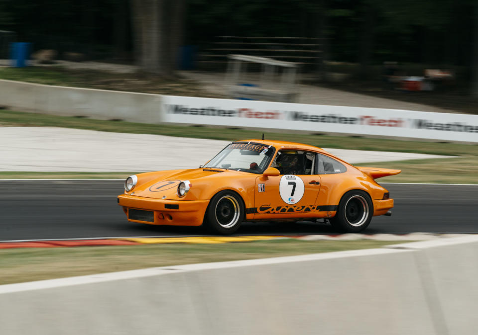 <p>Spectating from the infield of a track is simply better: fewer high catch-fences to block your view, and its quicker to get around and watch from different vantage points. Modern racetracks seem to be built to keep the fans outside and make them walk the longest way around. Road America is not one of those tracks. </p>