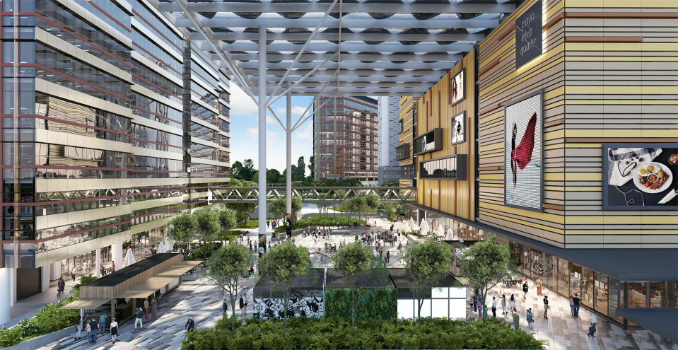 Artist's impression of PLQ Mall. (PHOTO: Lendlease)