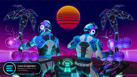 Electronauts is an app that lets you make music in VR.