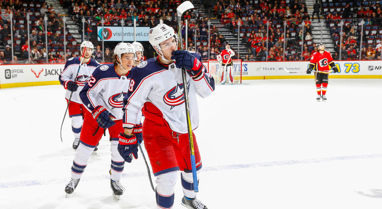 The Blue Jackets are doing their best to avoid a first-round matchup with the Bruins. (Photo by Gerry Thomas/NHLI via Getty Images)