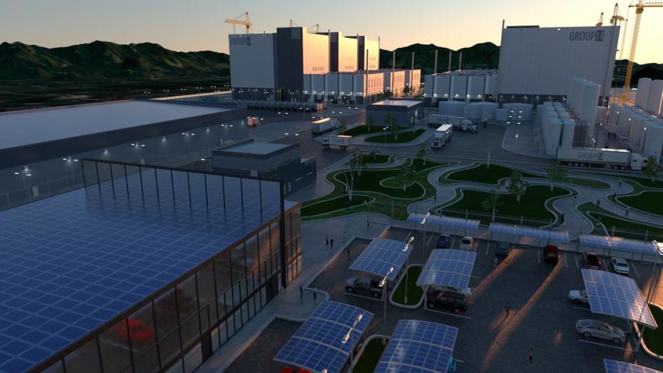 Group14 Technologies is starting construction in Moses Lake, Wash., on what it says will be the world’s largest factory of advanced silicon battery materials for electric vehicles.