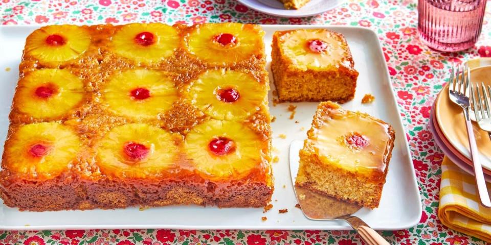 cake recipes made from scratch pineapple upside down