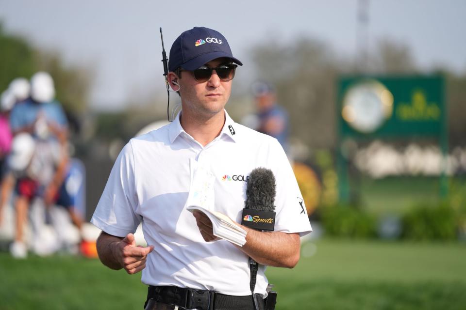 Smylie Kaufman has transitioned from PGA Tour winner to NBC/Golf Channel on-course analyst.