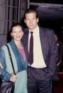 <p>Jeff and Susan give the same confident gaze during a visit to MGM Studios in 1986.</p>