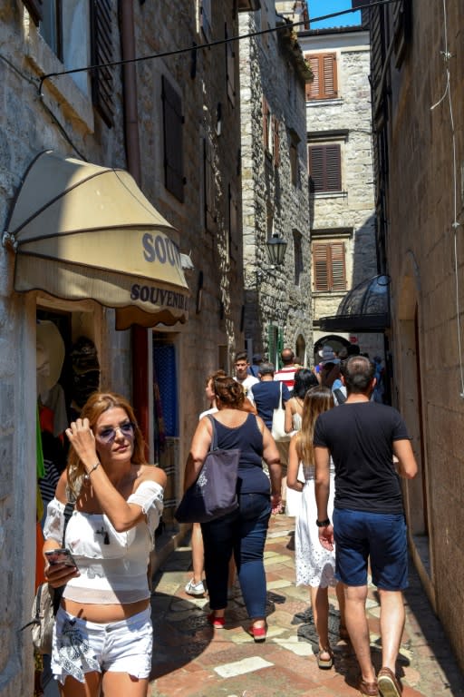 Kotor welcomes around two million visitors annually -- mostly in summer, and mostly on the coast. During that time, tourism puts 'great pressure on cities, on the area, on communal infrastructure', said top tourism ministry official Damir Davidovic 