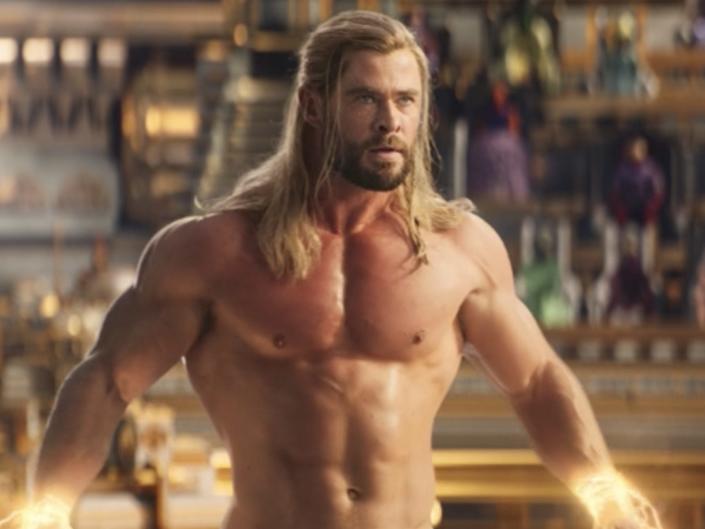Chris Hemsworth in "Thor: Love and Thunder."