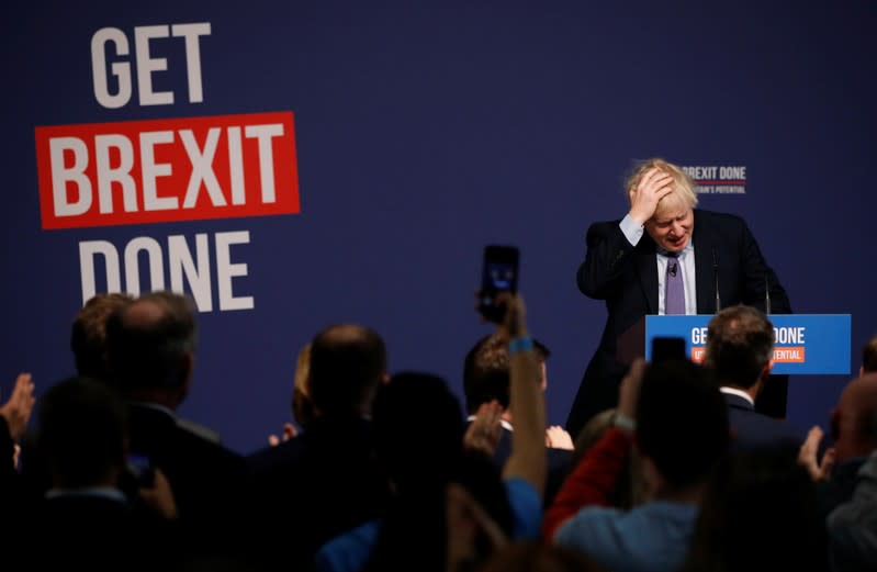 Conservative party's manifesto launch in Telford