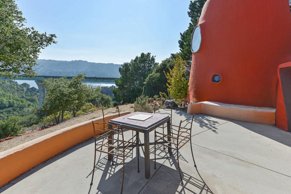 The Flintstone House in Hillsborough