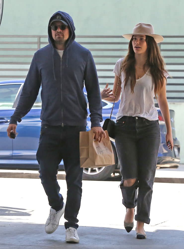 Leonardo DiCaprio and Camila Morrone