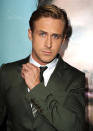 Canadian Ryan Gosling, the gentle Noah of 'The Notebook', finished second after Beckham.