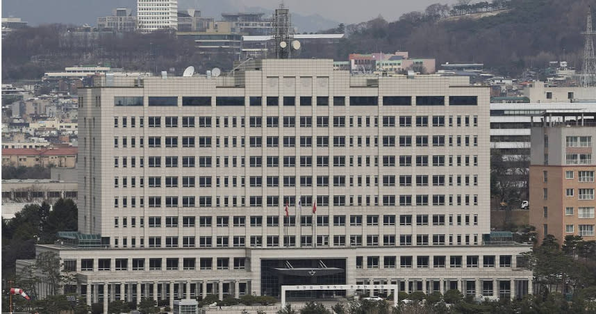 南韓總統辦公室於今年5月搬遷至首爾龍山的國防部大樓。（圖／達志／美聯社）
