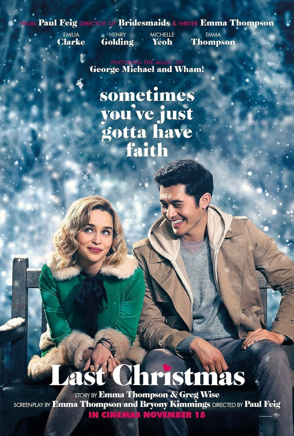 last christmas movie poster