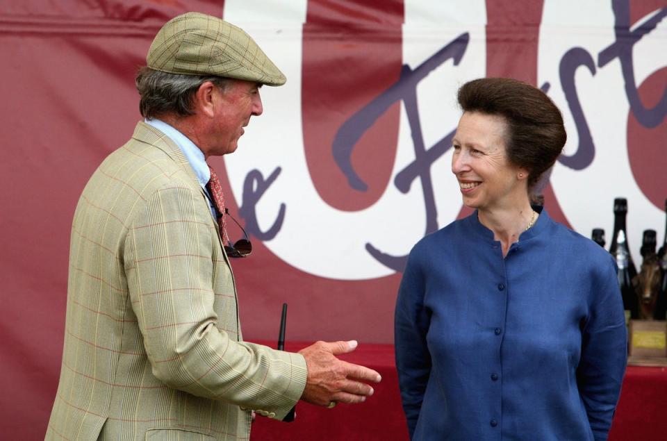 Princess Anne with ex-husband Mark Phillips (Getty Images)