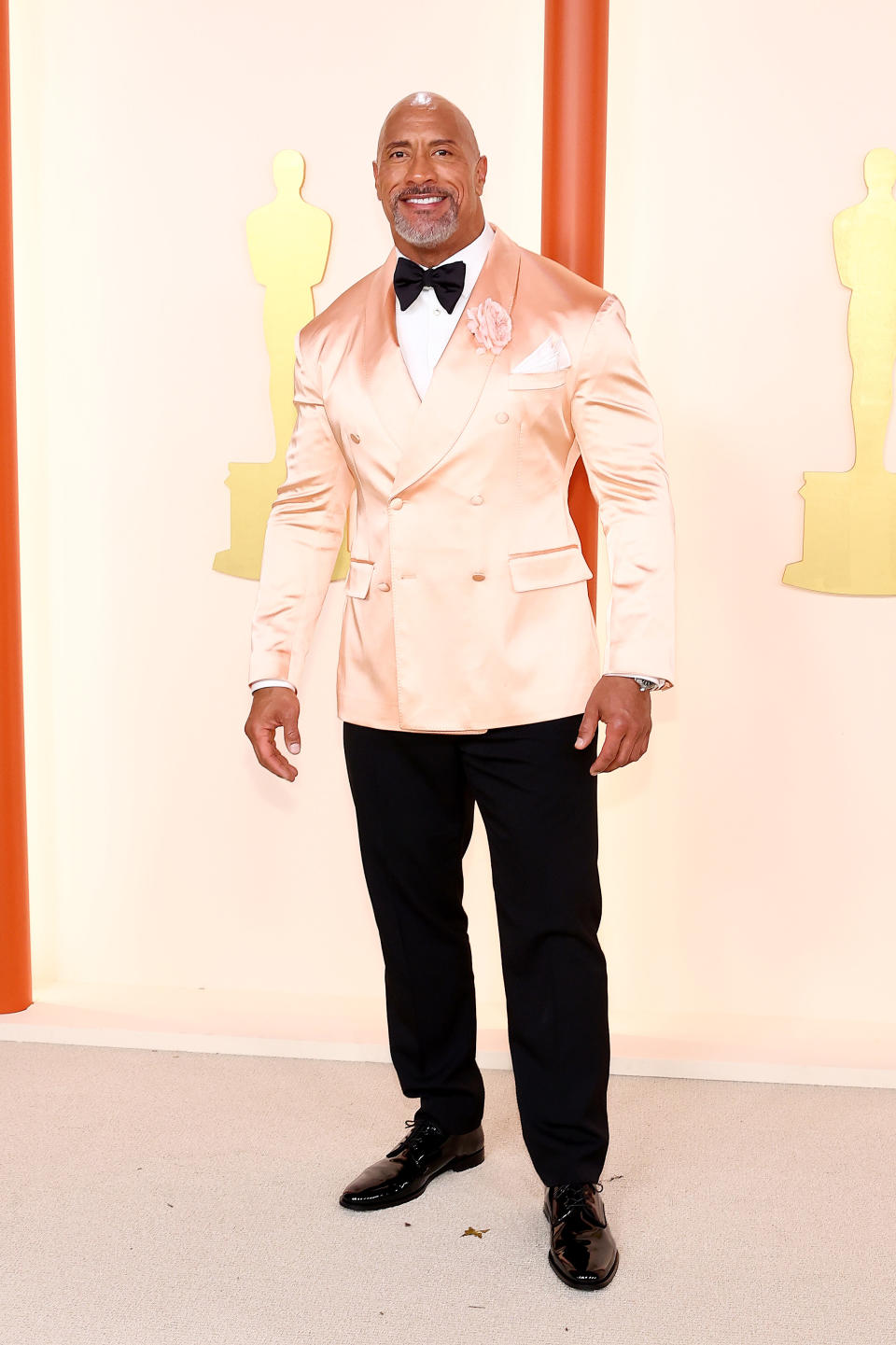 HOLLYWOOD, CALIFORNIA - MARCH 12: Dwayne Johnson attends the 95th Annual Academy Awards on March 12, 2023 in Hollywood, California. (Photo by Arturo Holmes/Getty Images )