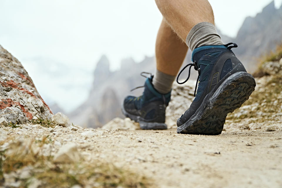 Looking for gift the man in your life will love? You can't go wrong with hiking boots. (Photo: Getty Images)