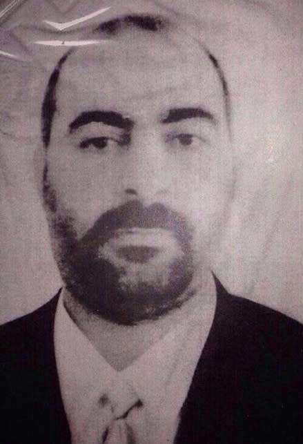 FILE - Undated file picture released on Wednesday Jan. 29, 2014, by the official website of Iraq's Interior Ministry claims to show Abu Bakr al-Baghdadi, the head of the so called Islamic State of Iraq and the Levant. While his may not be a household name, Al-Baghdadi has emerged as one of the world’s most lethal terrorist leaders. He is a renegade within al-Qaida whose maverick streak eventually led its central command to sever ties, deepening a rivalry between his organization and the global terror network. (AP Photo/Iraqi Interior Ministry, File)