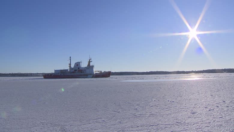 Cold snap forces Coast Guard icebreakers to get cracking