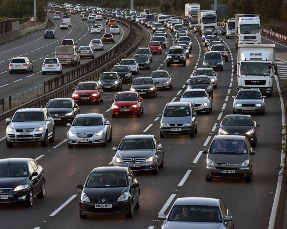 Traffic jams are reported to cost the UK over £9 billion each year (Getty Images)