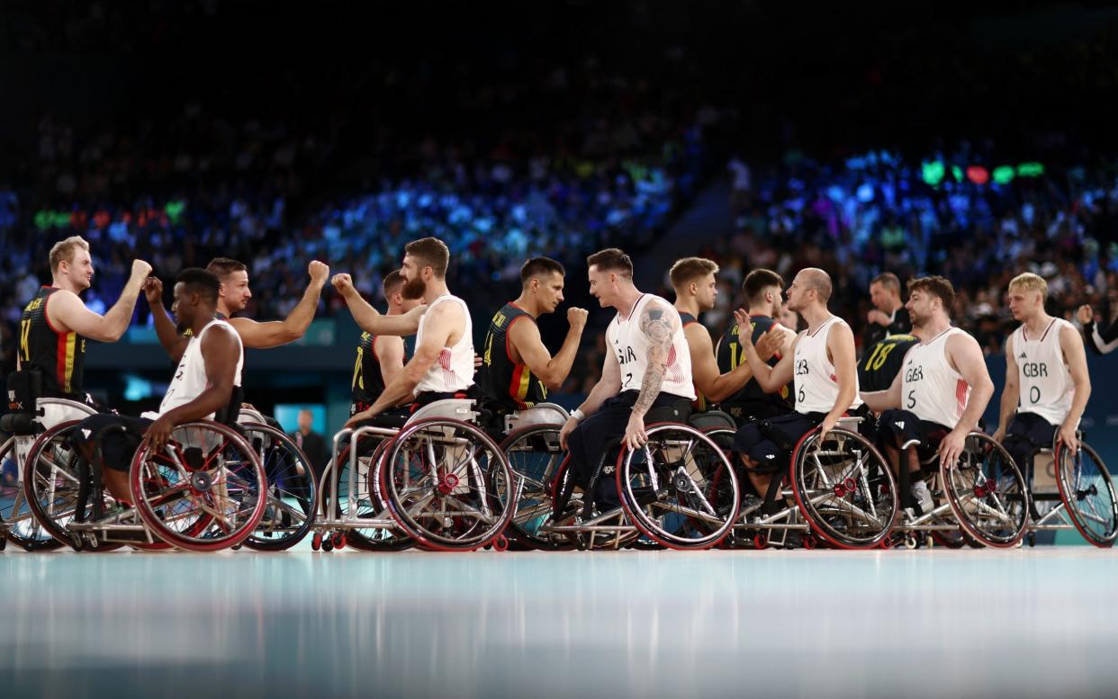 Men's wheelchair basketball