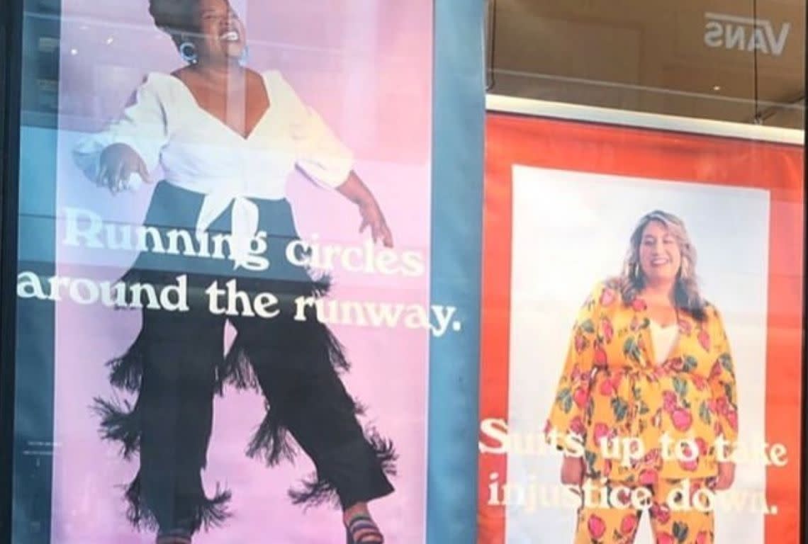 Arizona Rep. Alma Hernandez is part of plus-sized clothing brand ELOQUII's #ModelThat campaign. (Photo: Instagram)