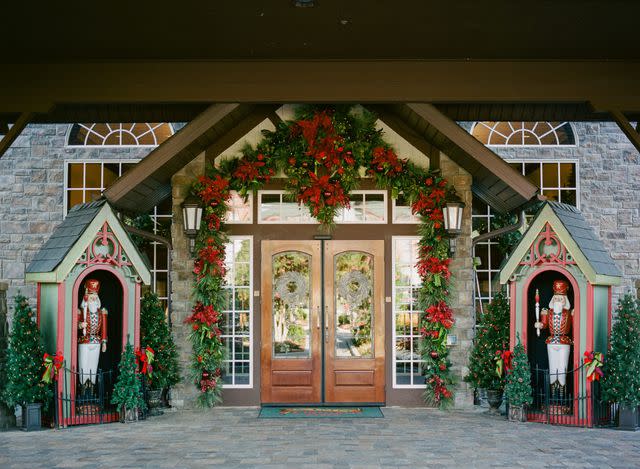 The Inn at Christmas Place Pigeon Forge, Tennessee, is home to a year-round Christmas-themed inn.