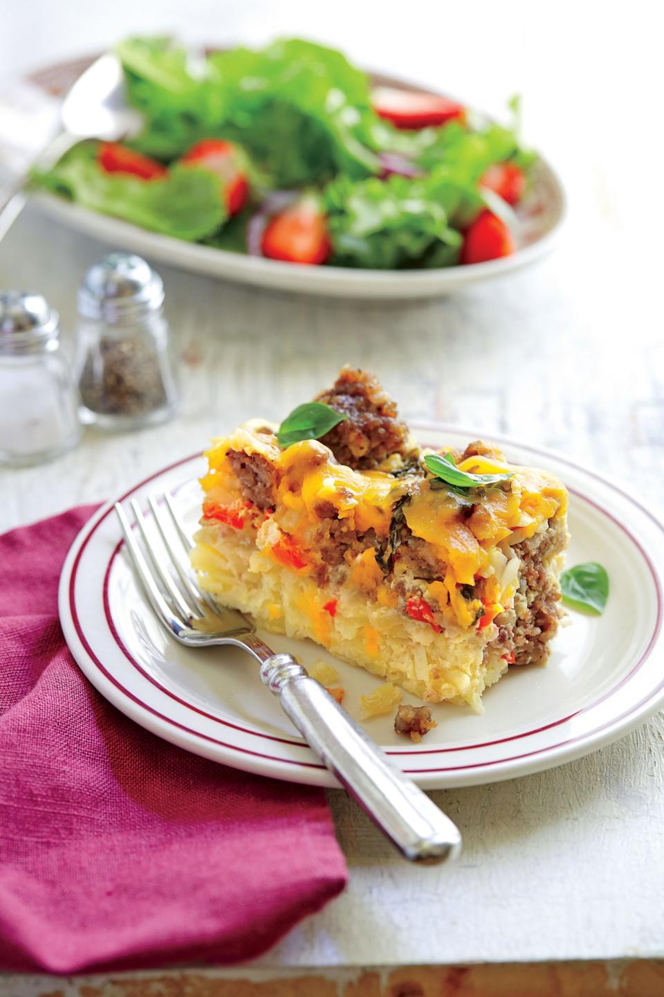 Herbed Sausage Breakfast Casserole