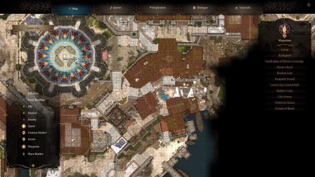 How To Get Into Baldur's Gate City