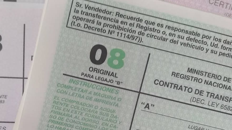 Los trámites del auto tienen que automatizarse.