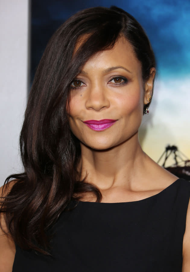 Thandie Newton pink lips [Rex]