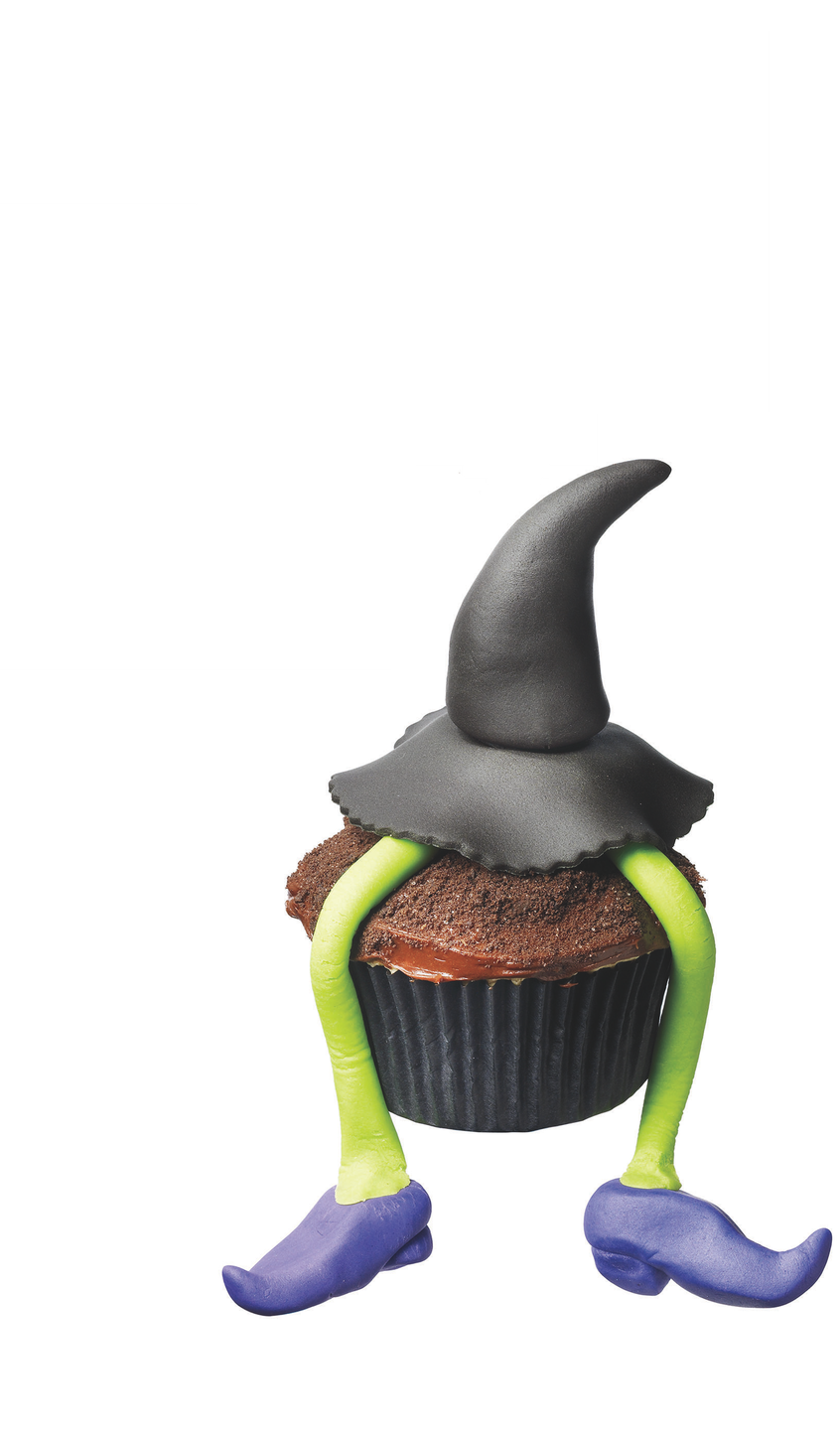 Wicked Witch Cupcake