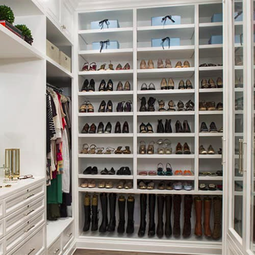 5 Ideas para organizar los zapatos fácilmente - Yo curvilínea  Organizador  de zapatos, Ordenador de zapatos, Muebles para guardar zapatos