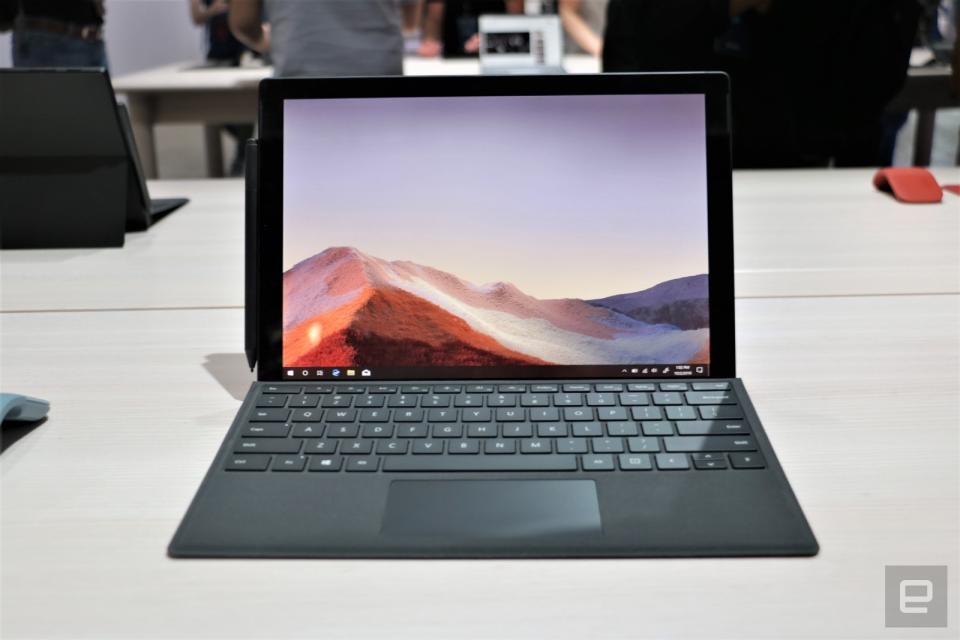 Surface Pro 7 hands-on